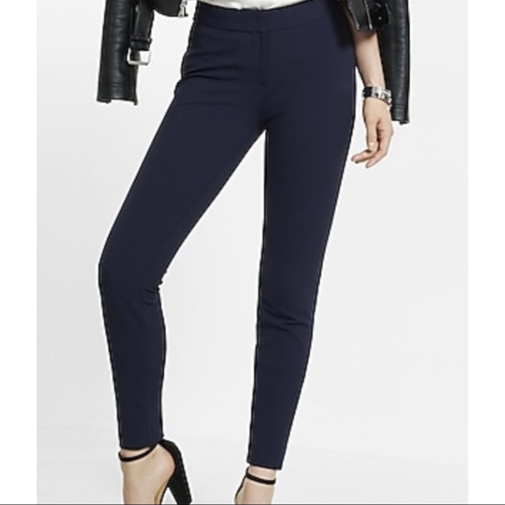 EXPRESS Mid Rise Extreme Stretch Skinny Pant